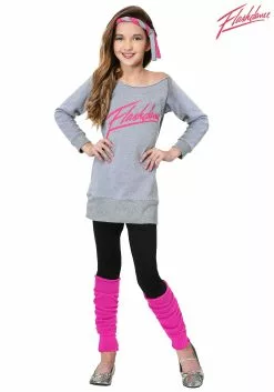 Shangai Jianwuyi Industrial & Commercial Ltd. Officially Licensed Kid's Flashdance Costume