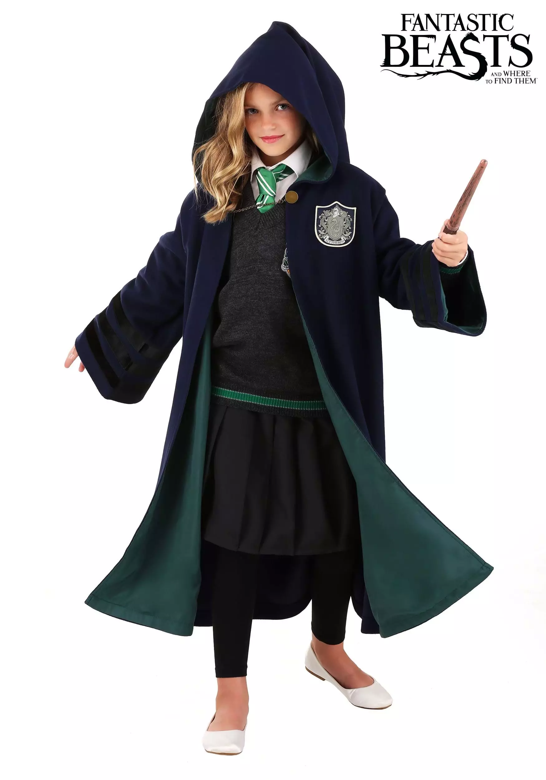 Elope Harry Potter Vintage Slytherin Robe For Children