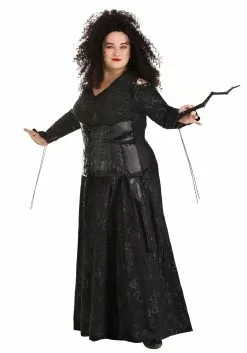 Jerry Leigh Deluxe Harry Potter Bellatrix Plus Size Womens Costume