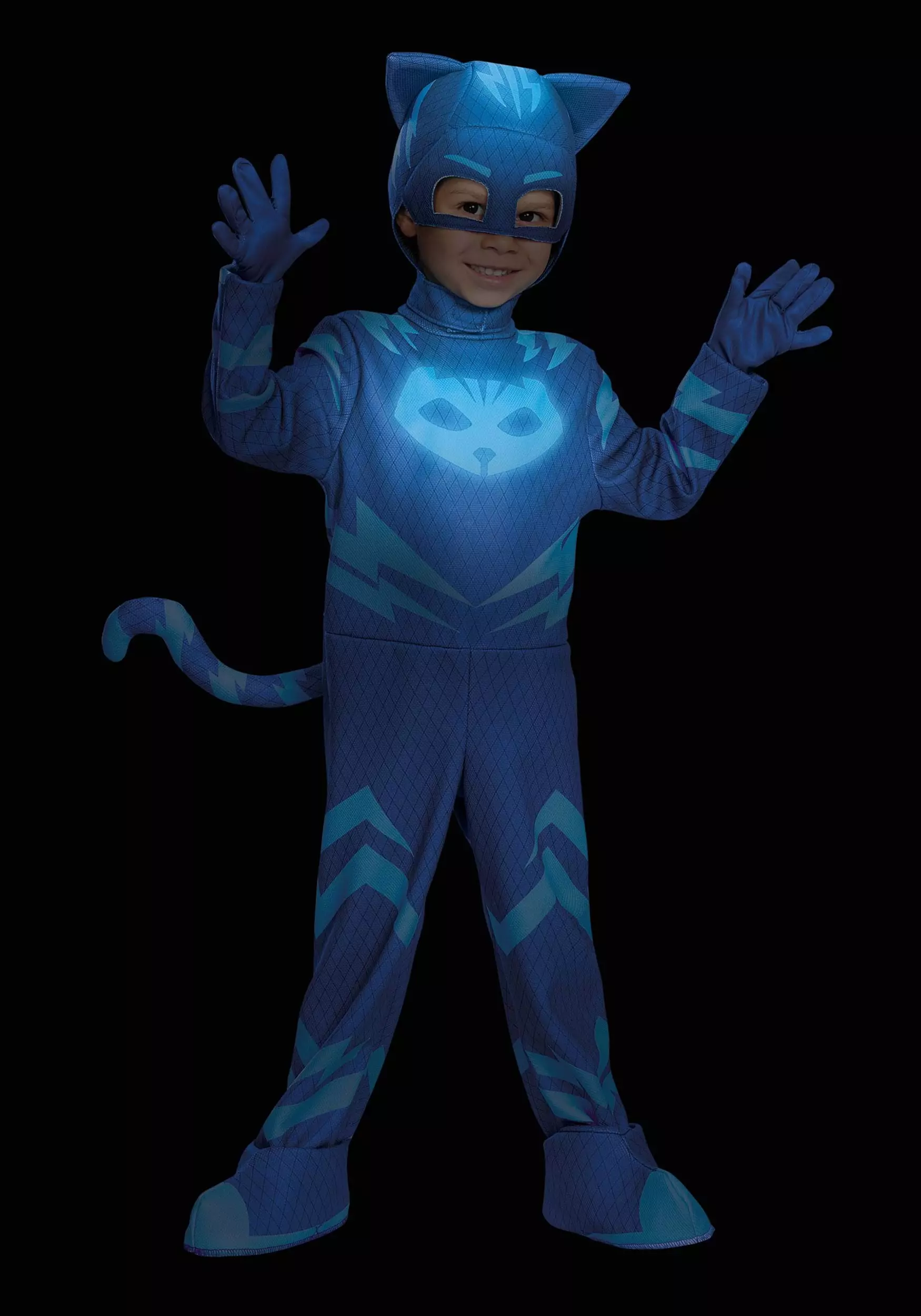 Disguise Deluxe PJ Masks Catboy Costume For Kids - Image 3