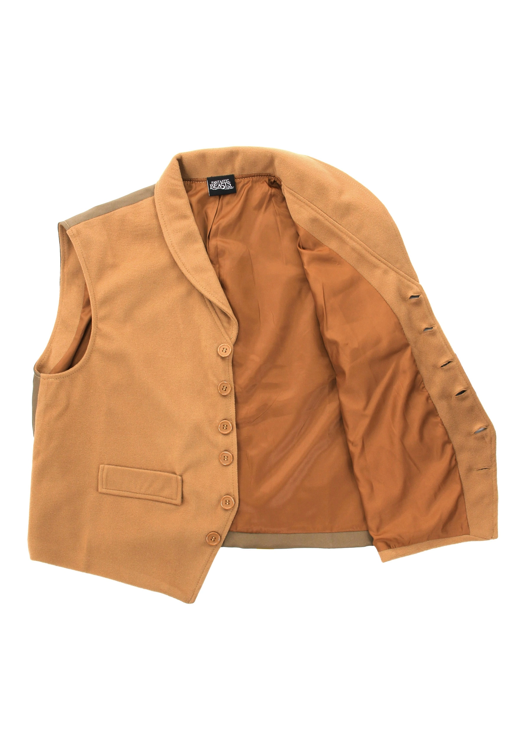 Elope Fantastic Beasts Newt Scamander Costume Vest - Image 2