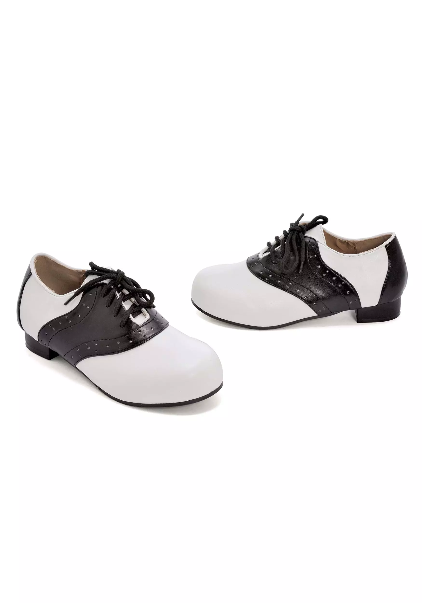 Ellie Black And White Saddle Shoes For Girls