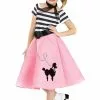 Fun World Girl's Poodle Skirt Dress Costume