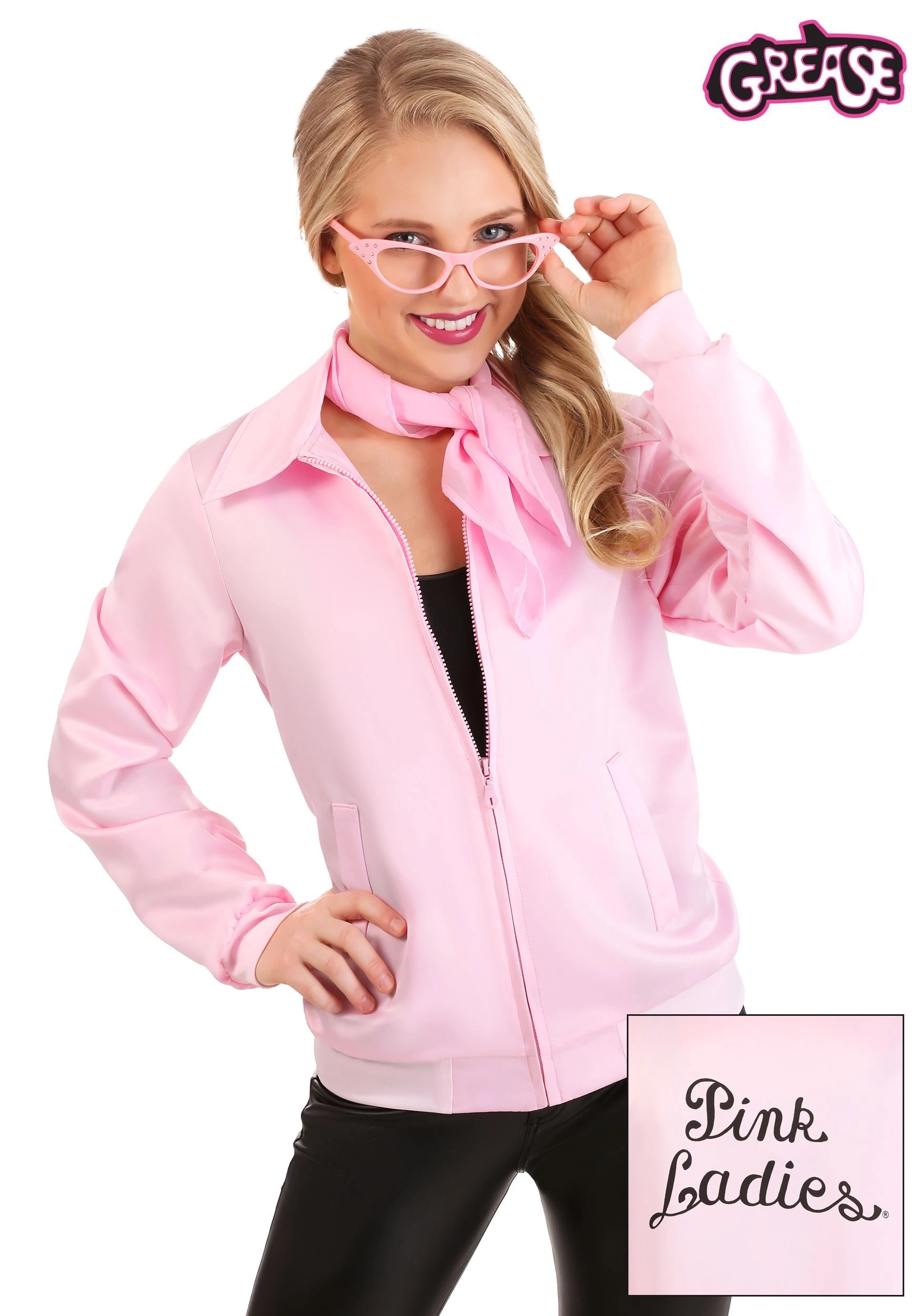 Fun Costumes Pink Ladies Jacket Grease Costume