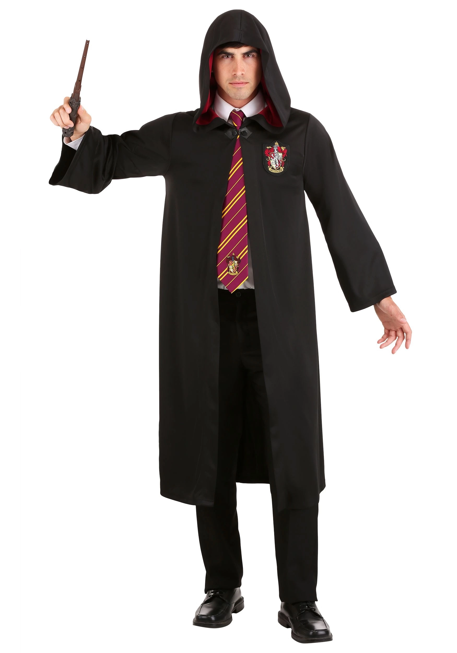 Jerry Leigh Adult Harry Potter Gryffindor Robe Costume - Image 3