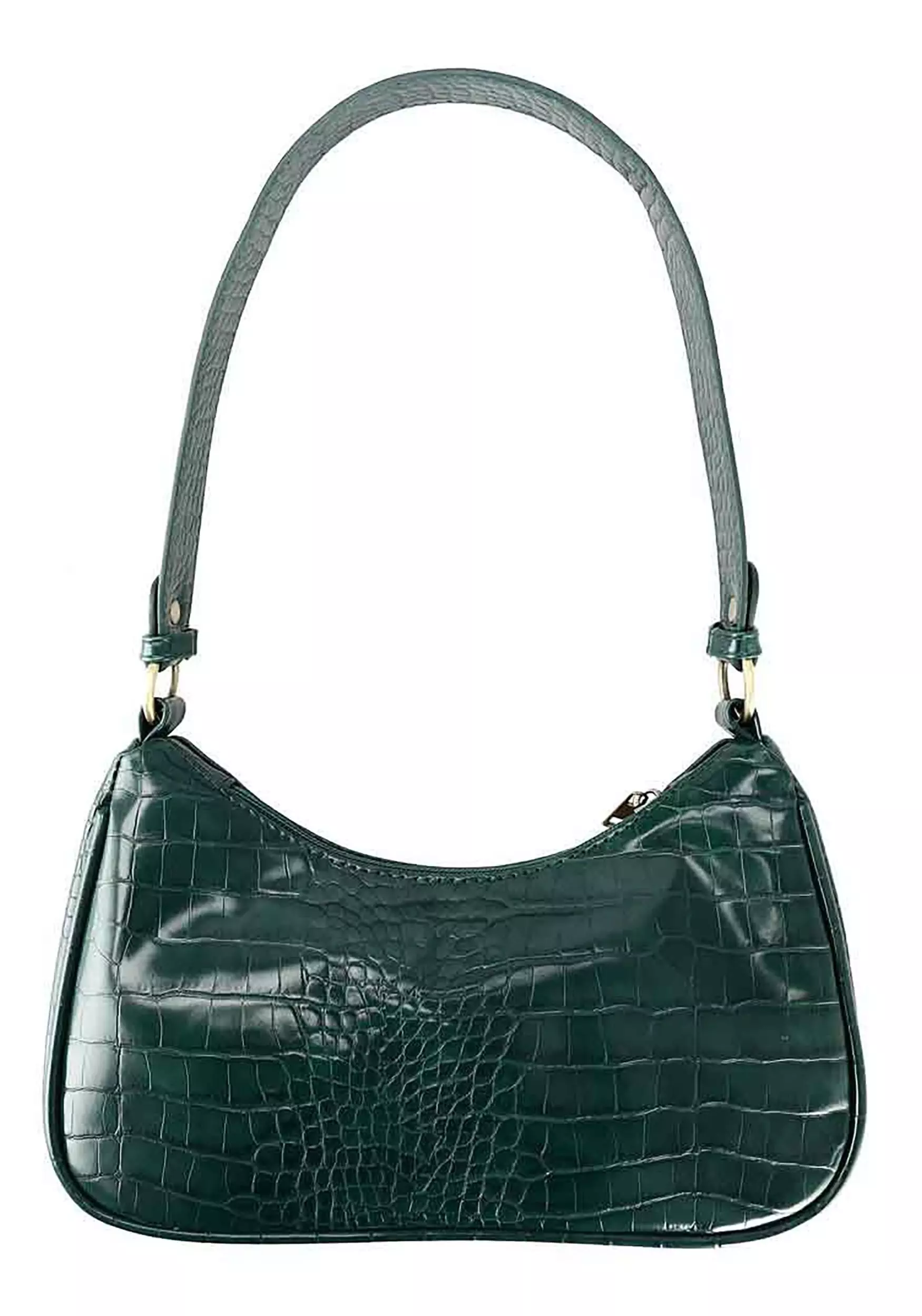 Bioworld Merchandising / Independent Sales Harry Potter Slytherin Metal Badge Shoulder Bag - Image 2