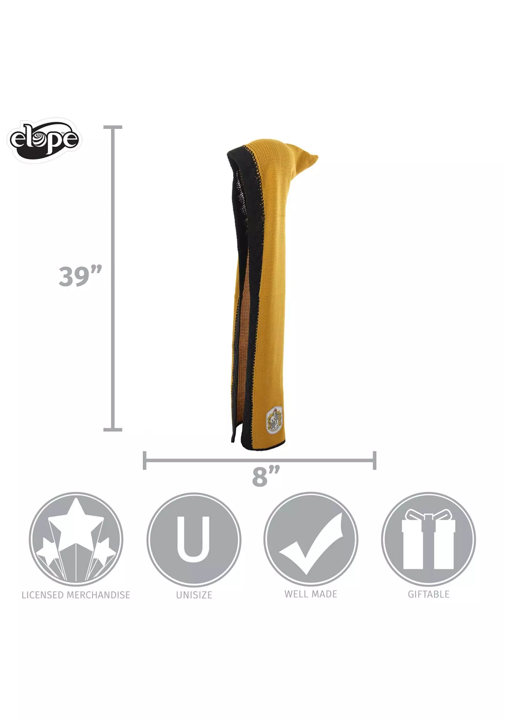 Elope Hufflepuff Knit Warm Hood - Image 4