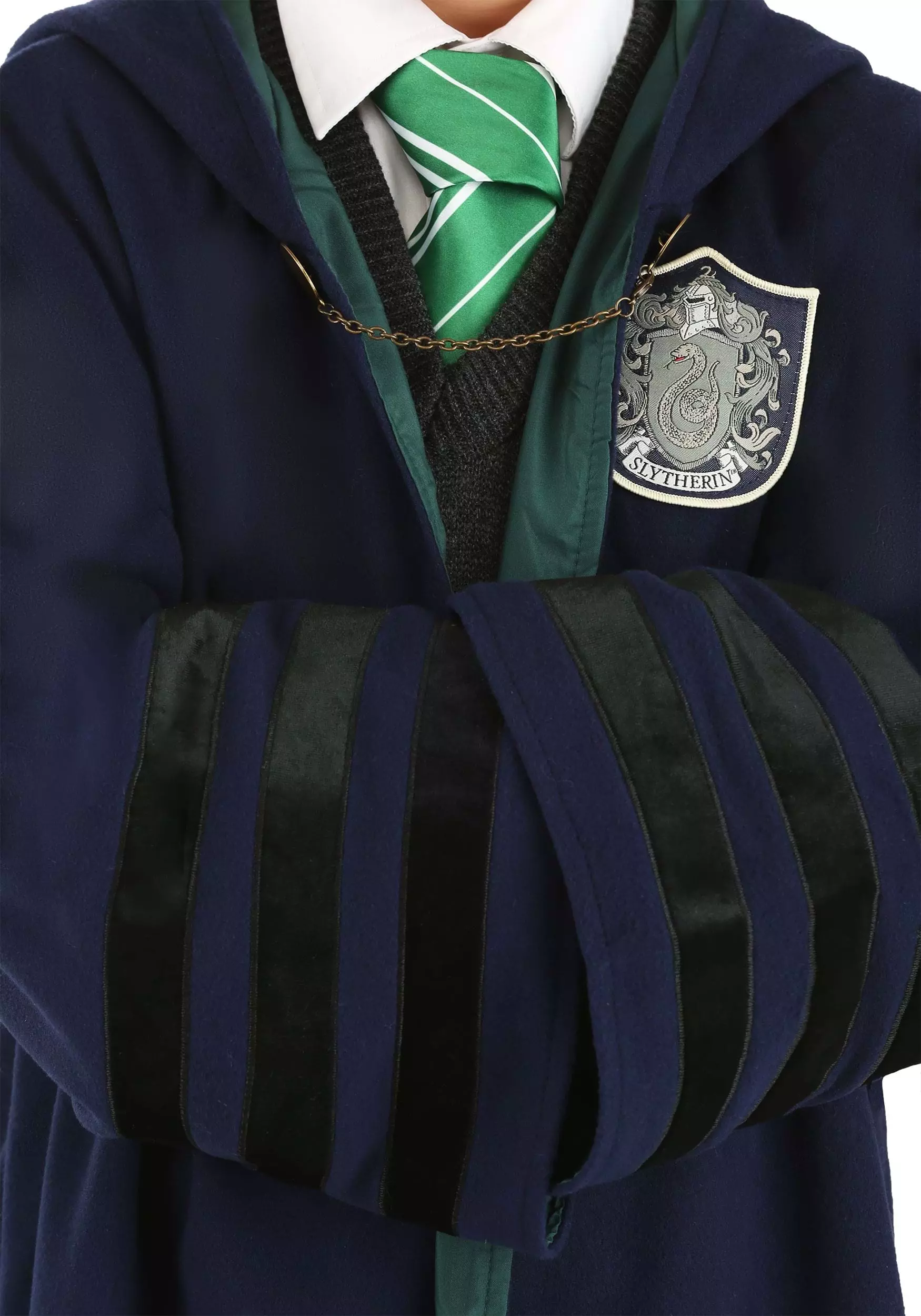 Elope Harry Potter Vintage Slytherin Robe For Children - Image 8