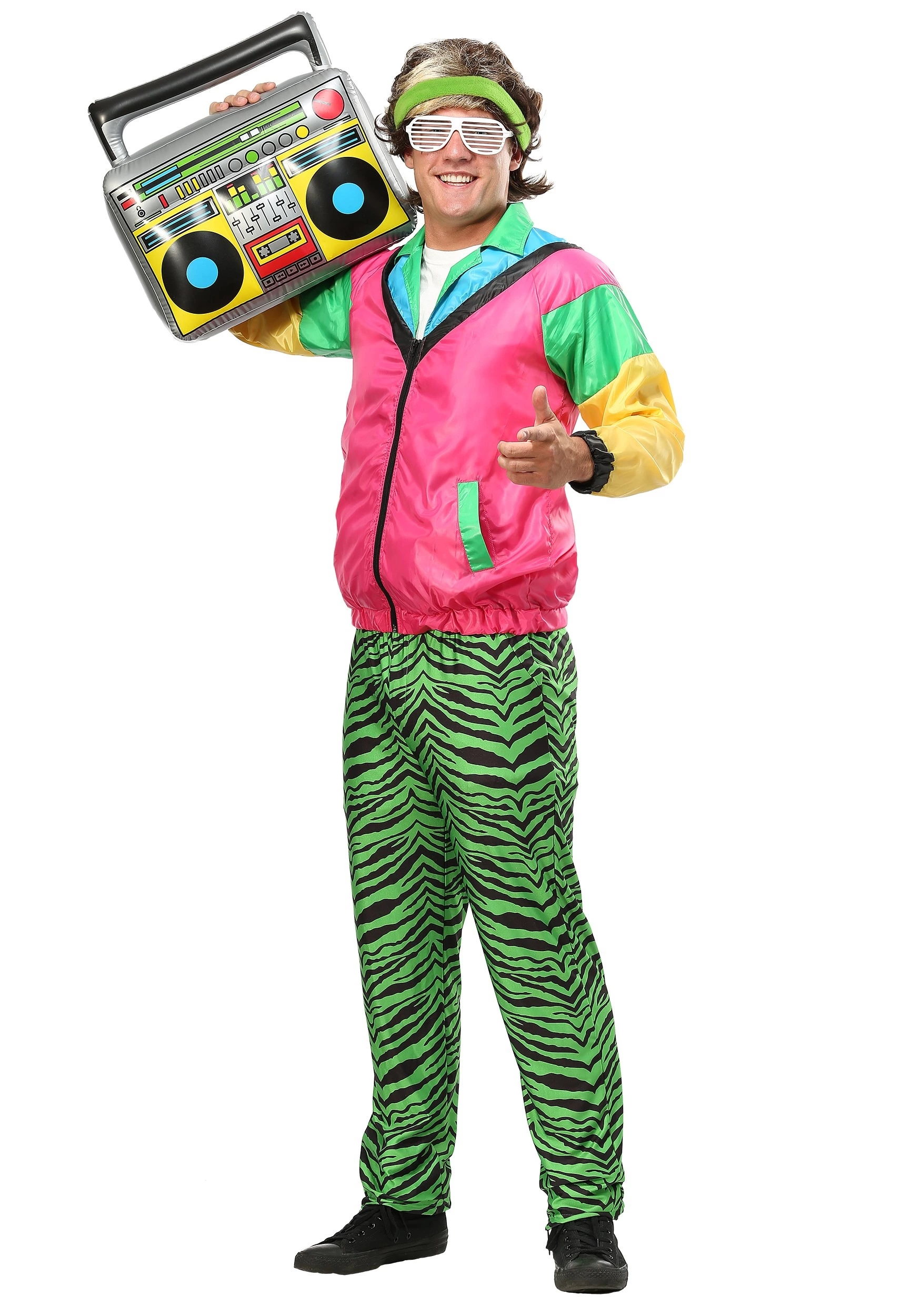 Fun Costumes Men's 80s Jock Plus Size Costume