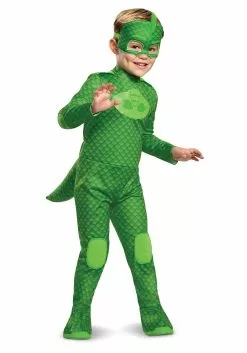 Disguise PJ Masks Kid's Gekko Deluxe Light Up Costume