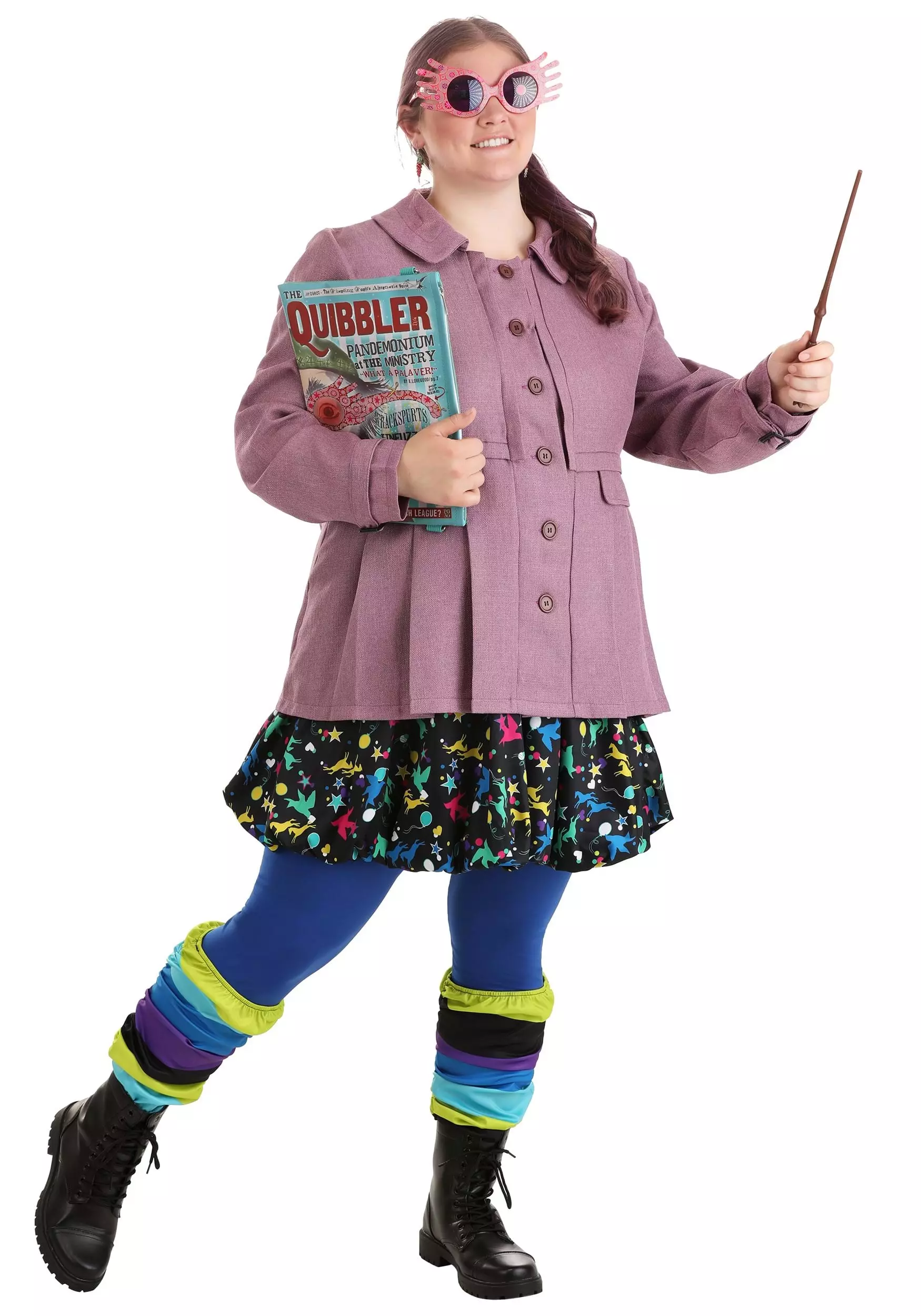 Jerry Leigh Deluxe Harry Potter Luna Lovegood Plus Size Costume