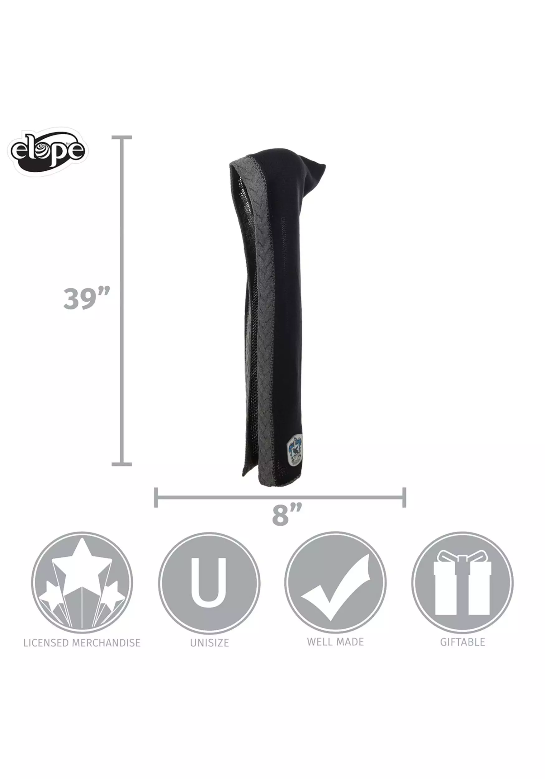 Elope Ravenclaw Knit Warm Hood - Image 4