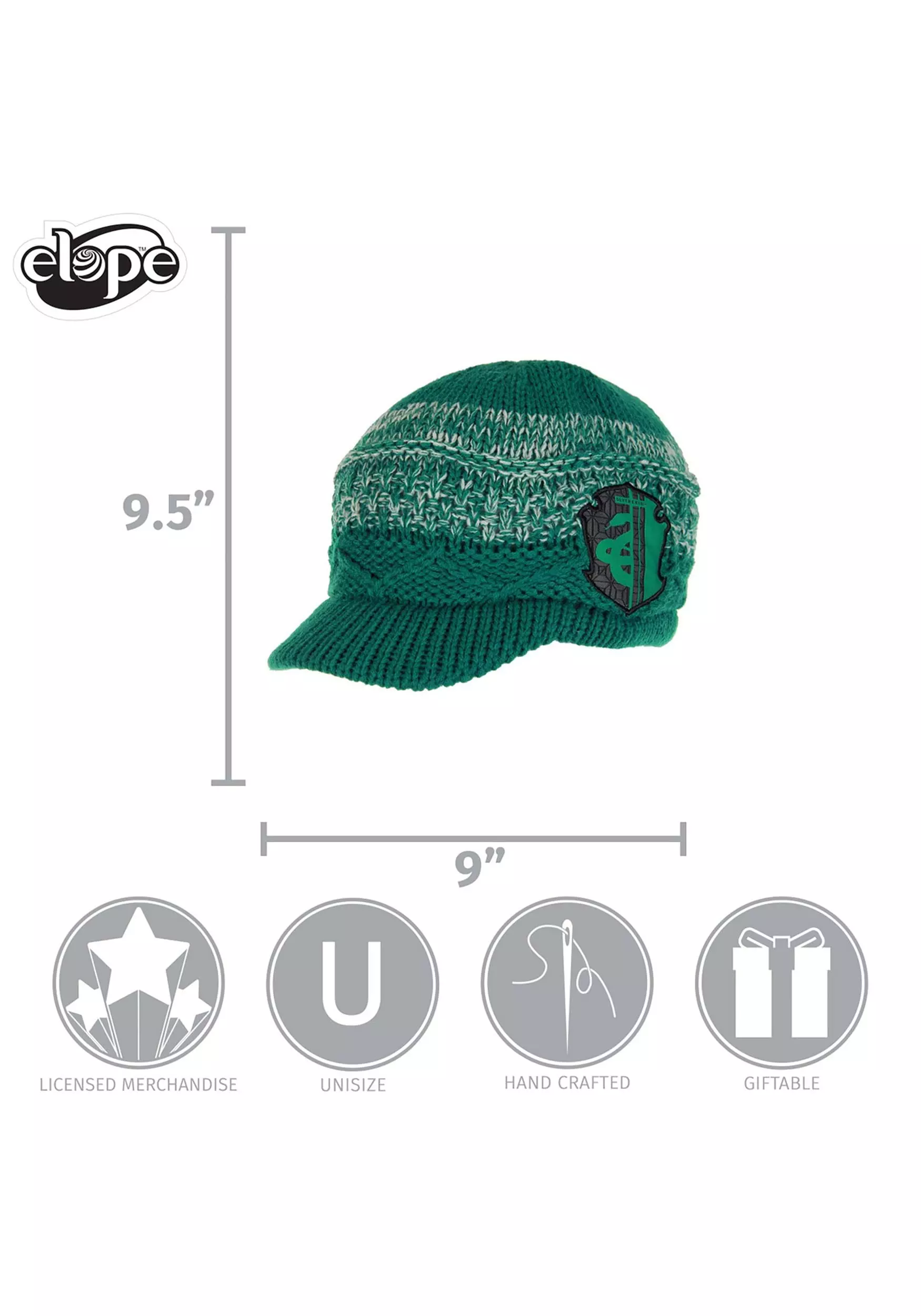 Elope Knit Brim Cap Slytherin - Image 6