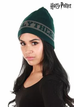 Elope Slytherin Reversible Warm Knit Beanie