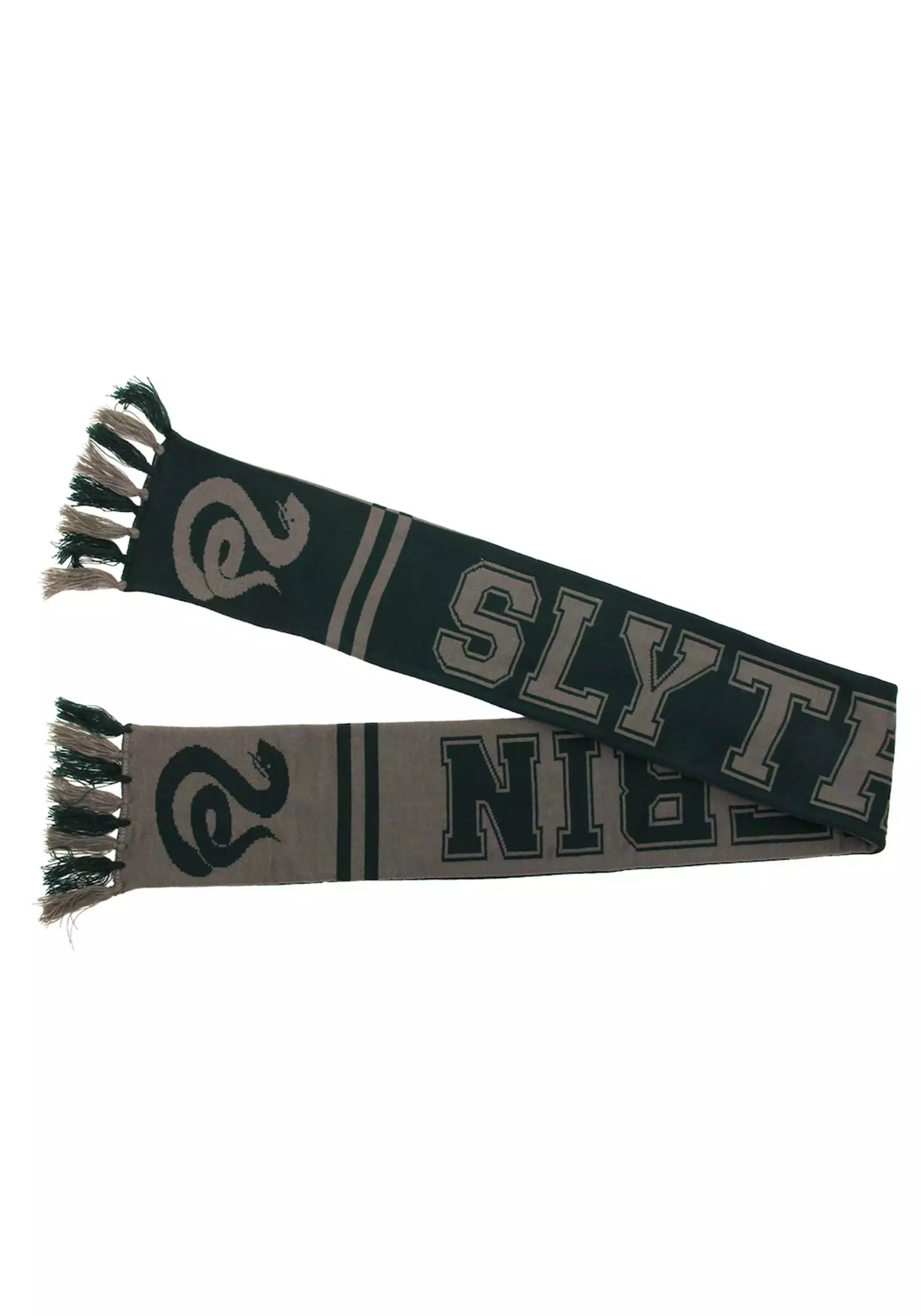 Elope Slytherin Reversible Winter Knit Scarf - Image 3