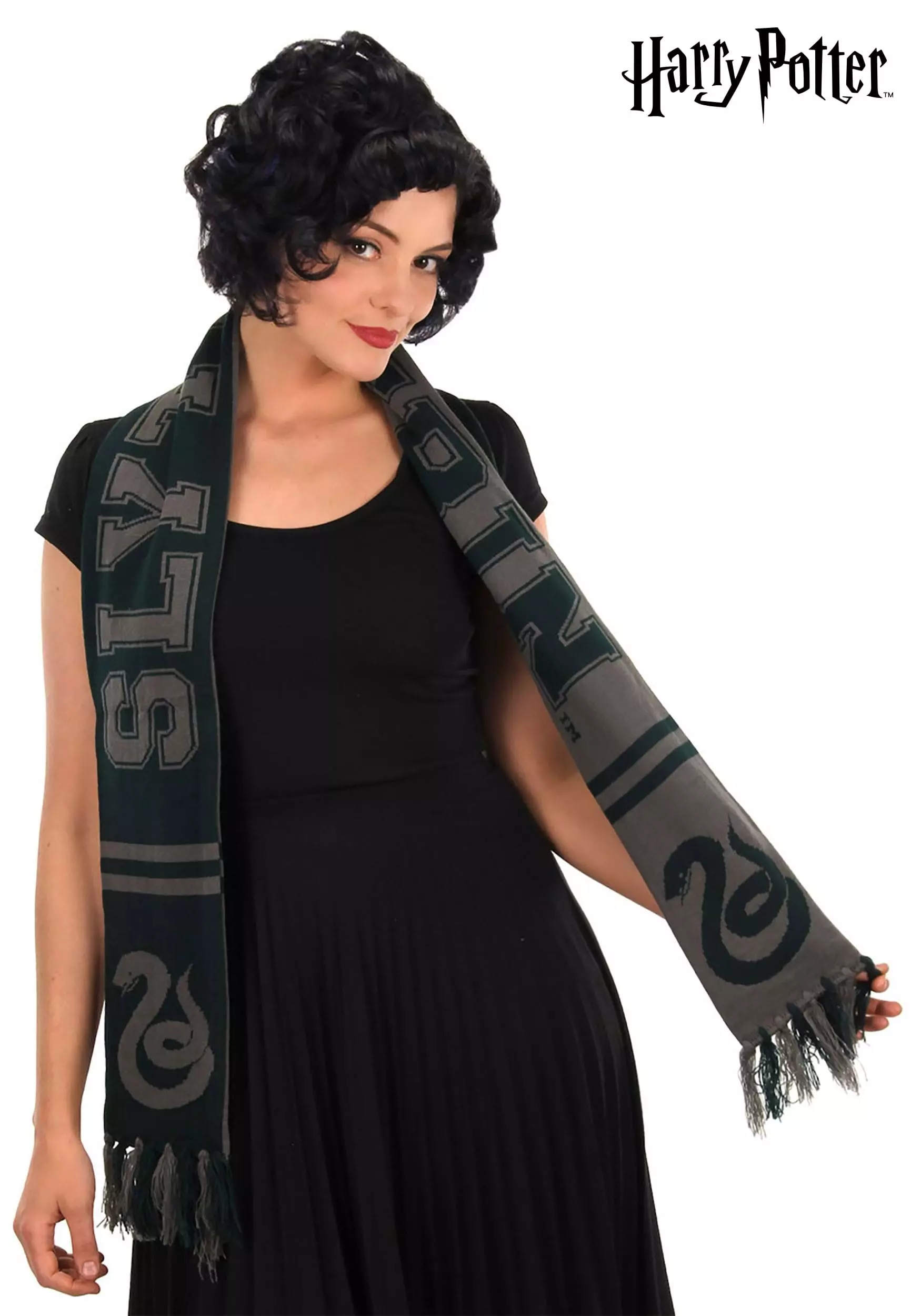 Elope Slytherin Reversible Winter Knit Scarf