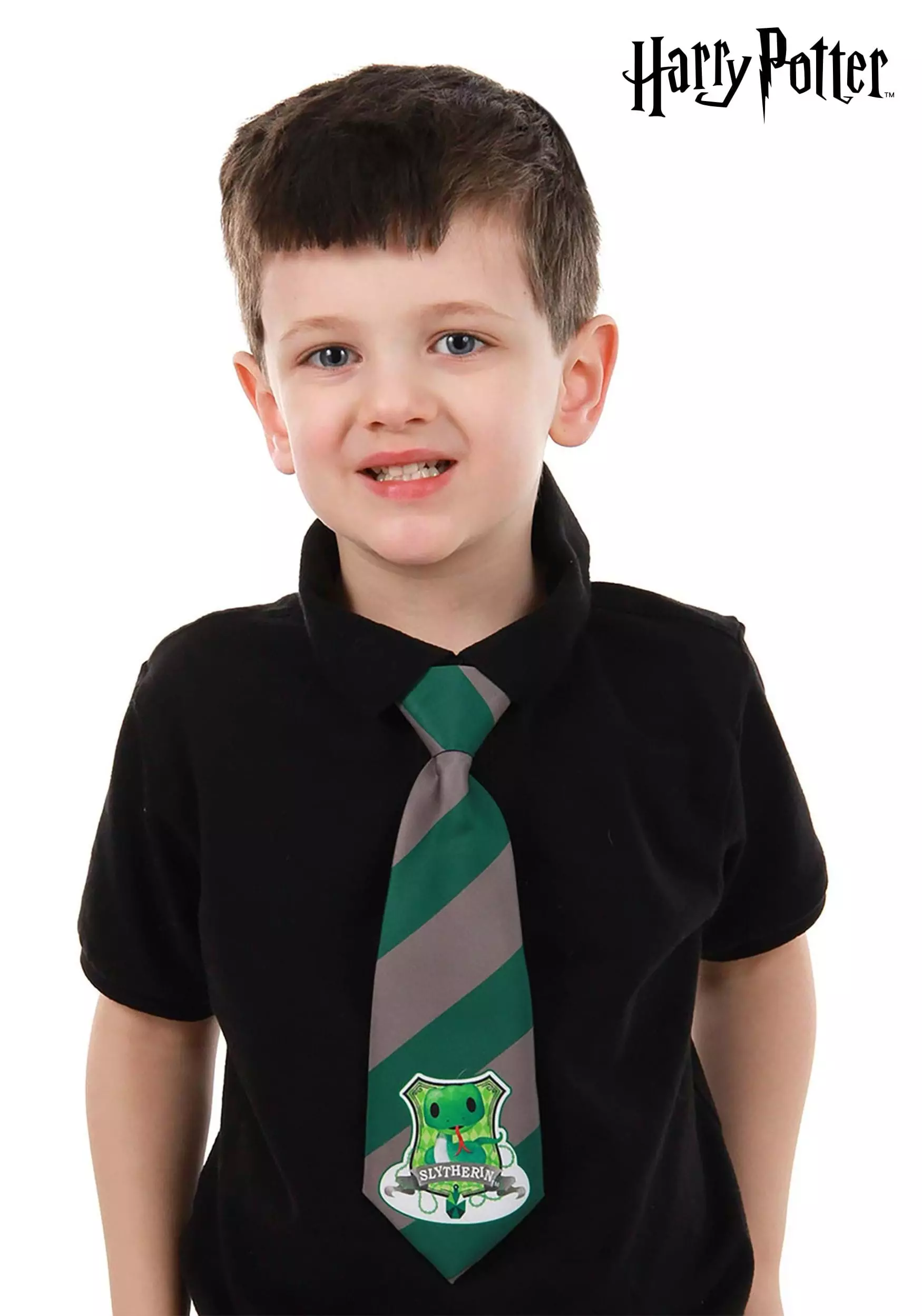 Elope Slytherin House Toddler Breakaway Tie