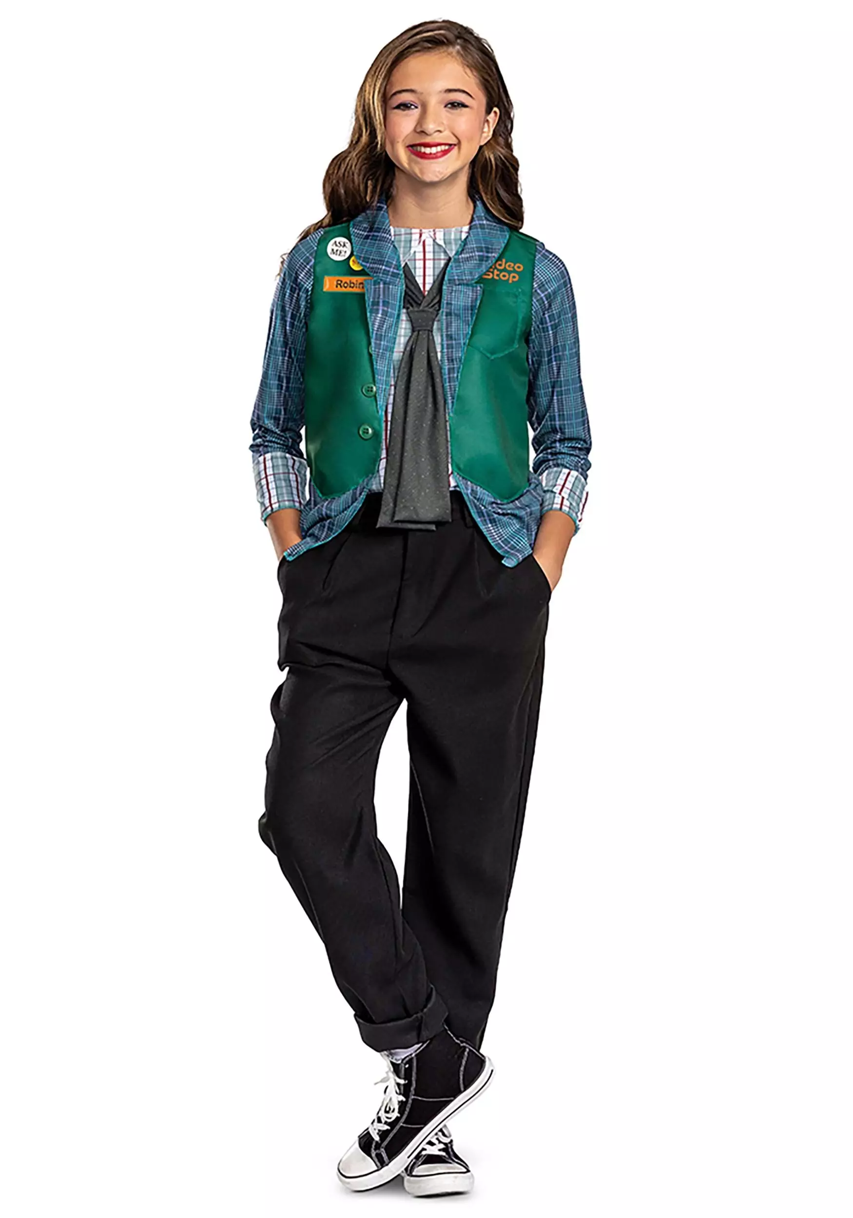 Disguise Stranger Things Classic Video Stop Robin S4 Costume For Tweens