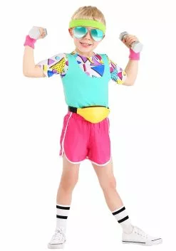 Fun Costumes Work It Out 80s Costume For Toddlers