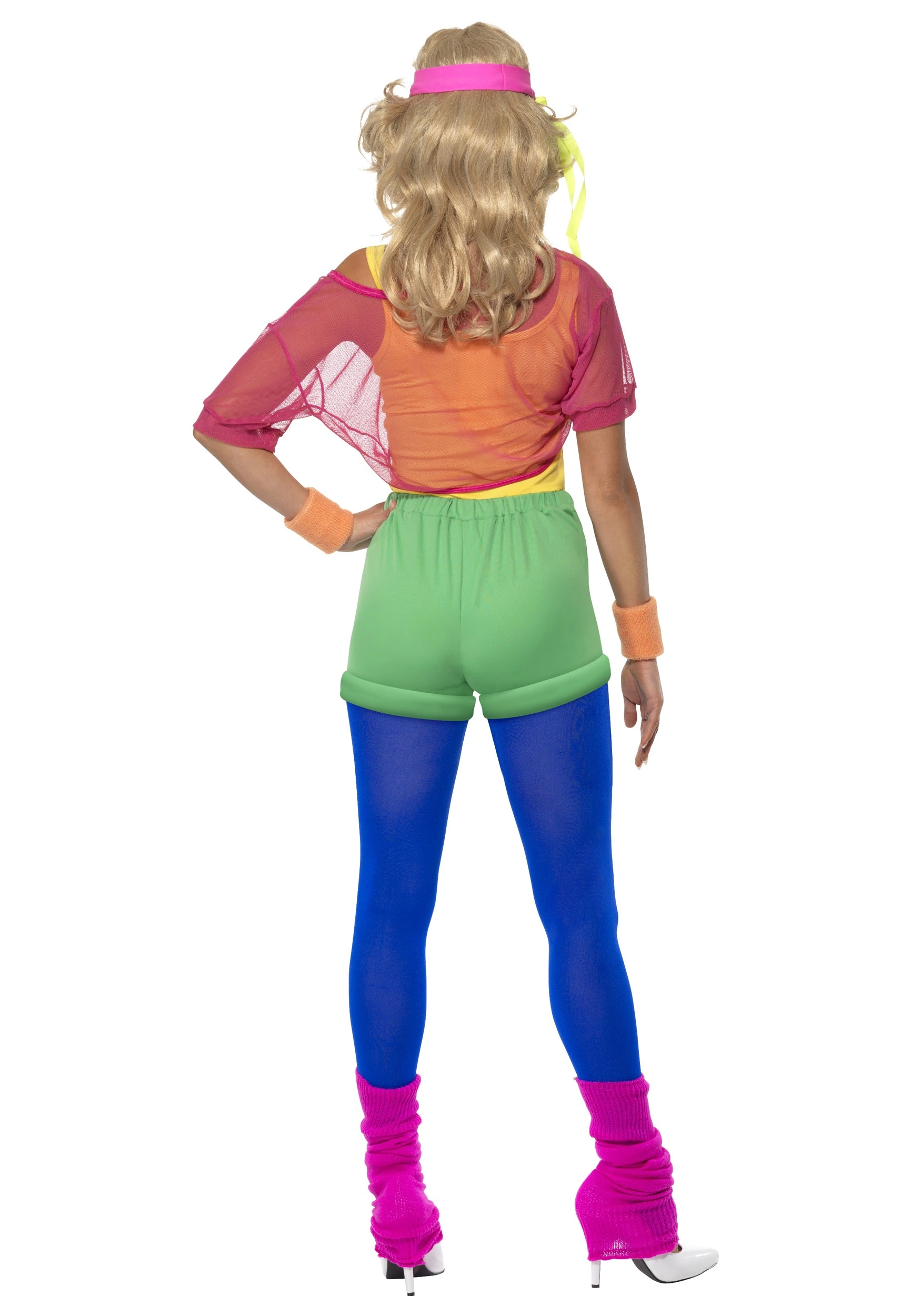 Smiffys Women's 80s Let's Get Physical Costume - Image 2