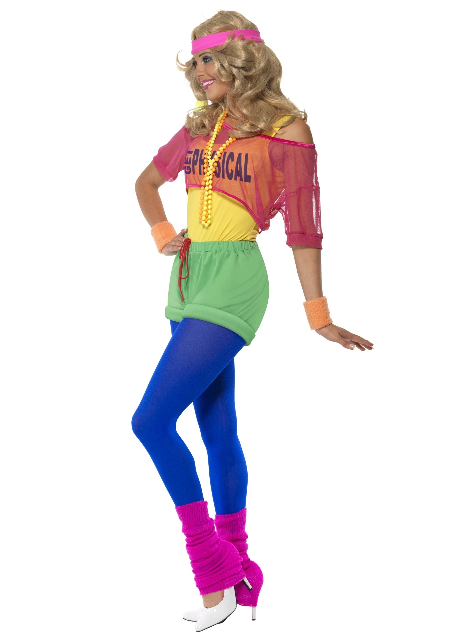 Smiffys Women's 80s Let's Get Physical Costume - Image 3