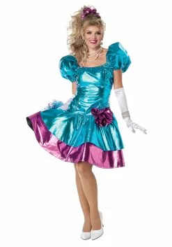 California Costume Collection Women's 80s Prom Costume Dress
