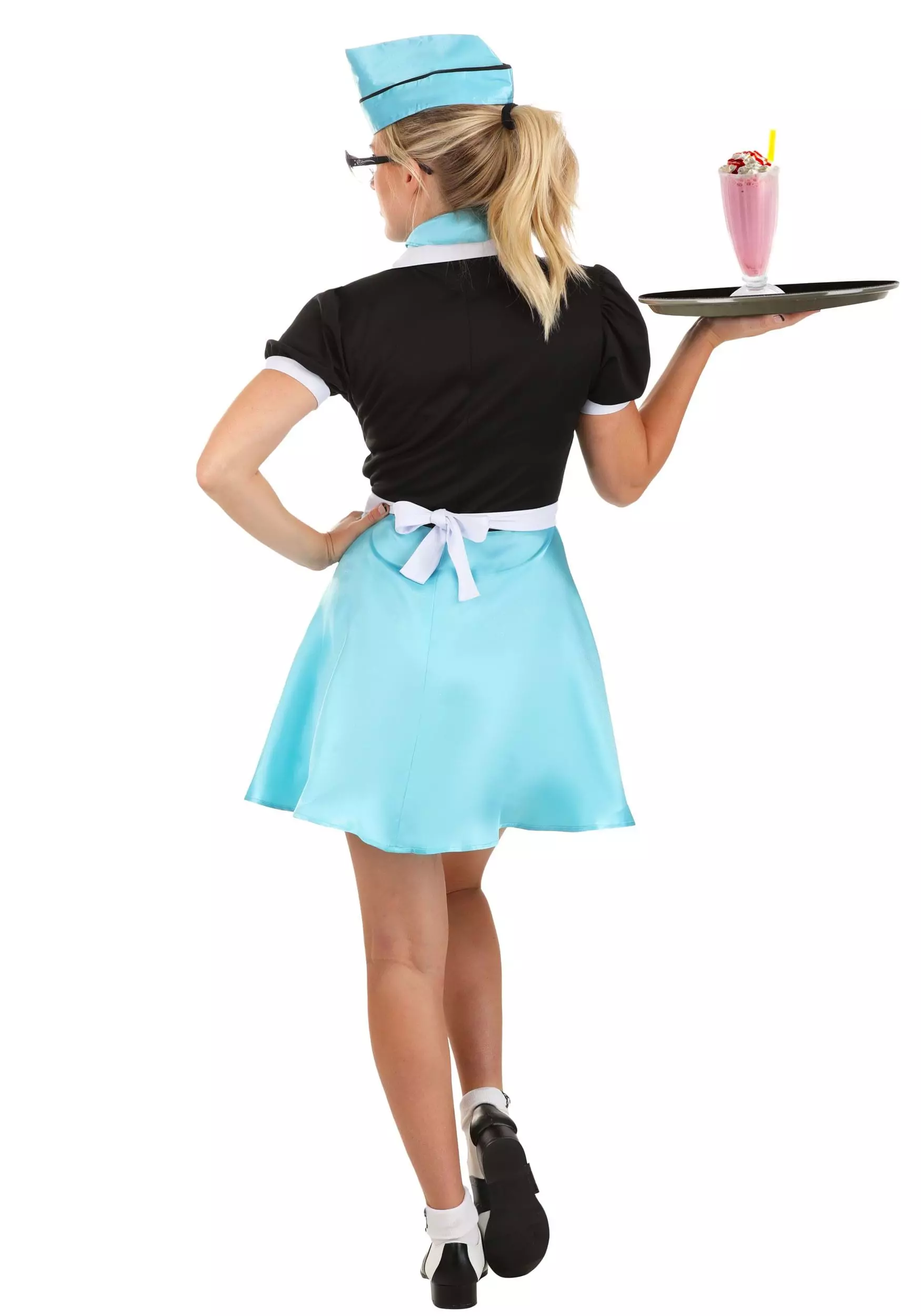 Fun Costumes Car Hop Waitress Costume For Women - Image 2