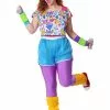 Fun Costumes Women's Plus Size Work It Out 80s Costume